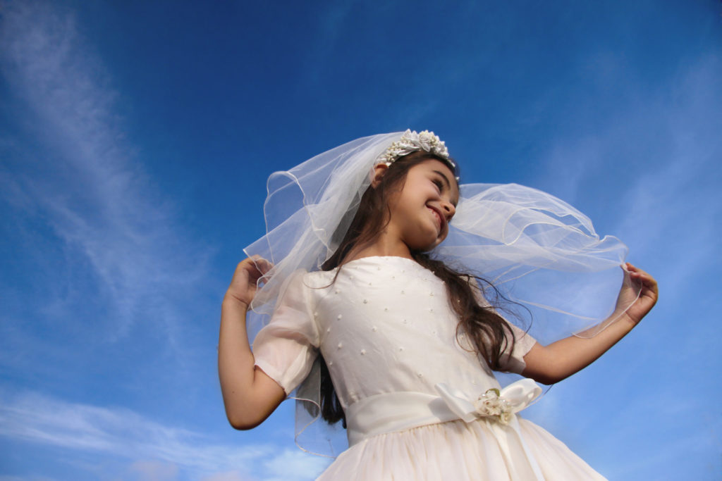 Niña comunión Vitoria